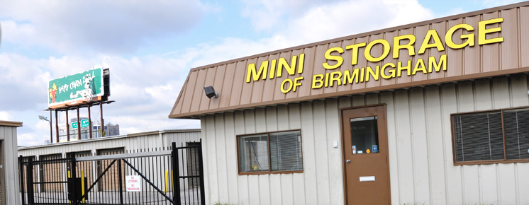 secured units in Birmingham, AL